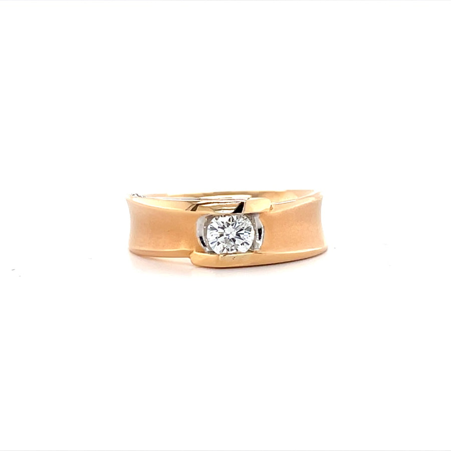 Solitaire Diamond Band
