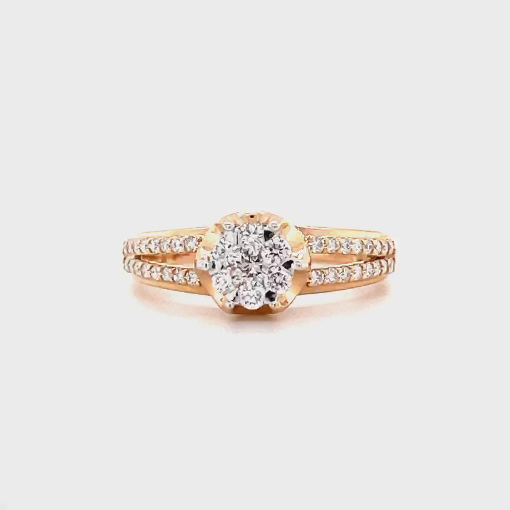 Perfect Illusion Setting Diamond Ring