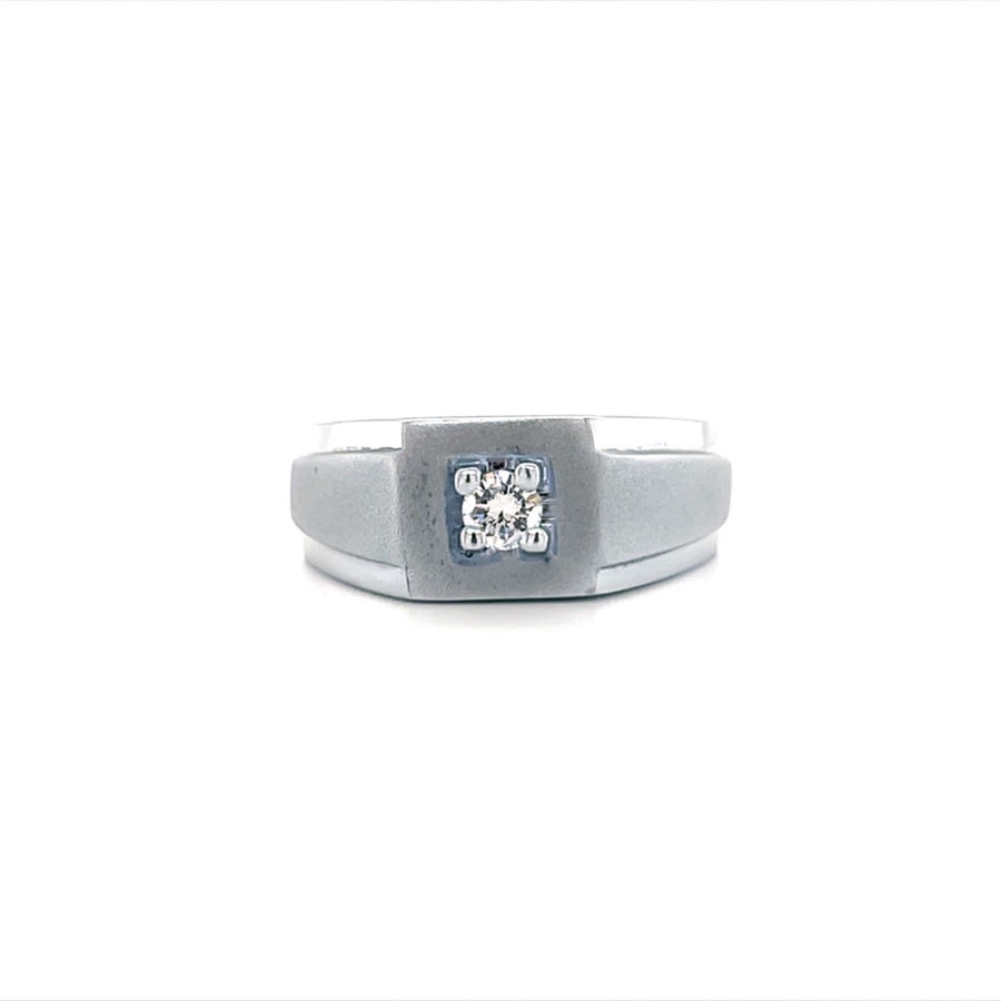 Solitaire Diamond Ring For Men