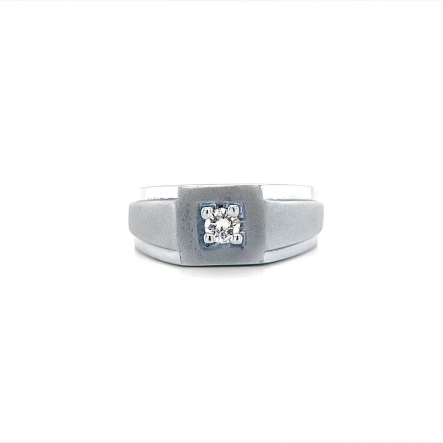 Solitaire Diamond Ring For Men