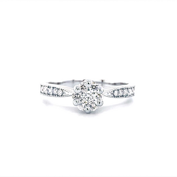 Cluster Diamond Ring