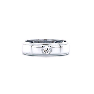 Timeless Men's Platinum Diamond Band