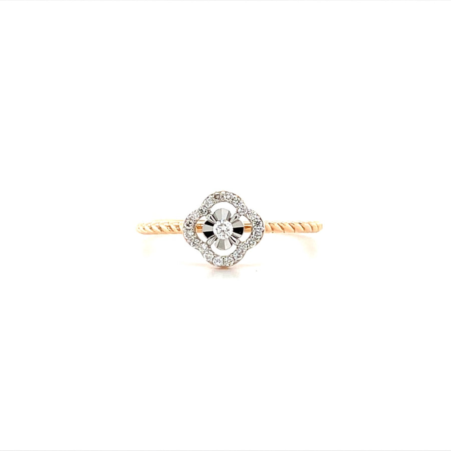 Rose Gold Diamond Ring