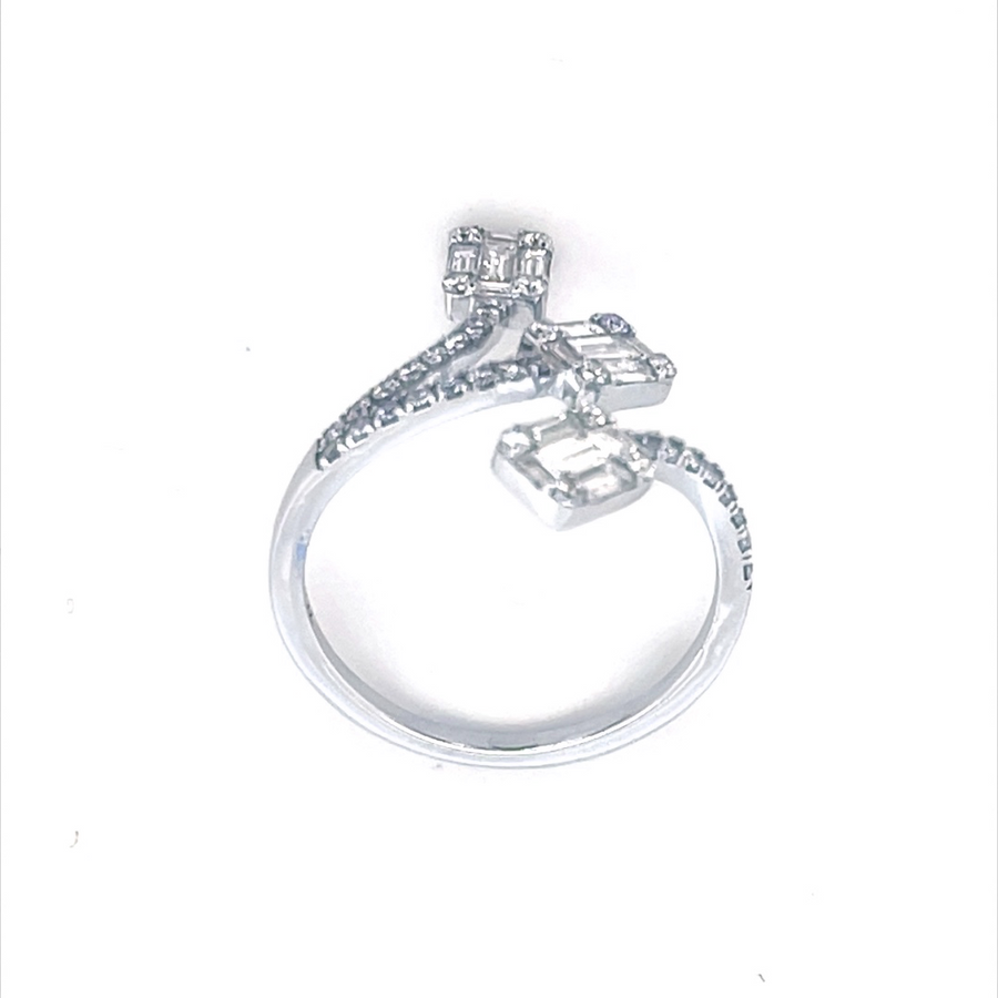 Diamond Ring In White Gold