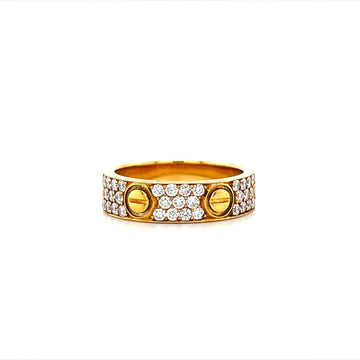 Diamond Cartier Love Ring