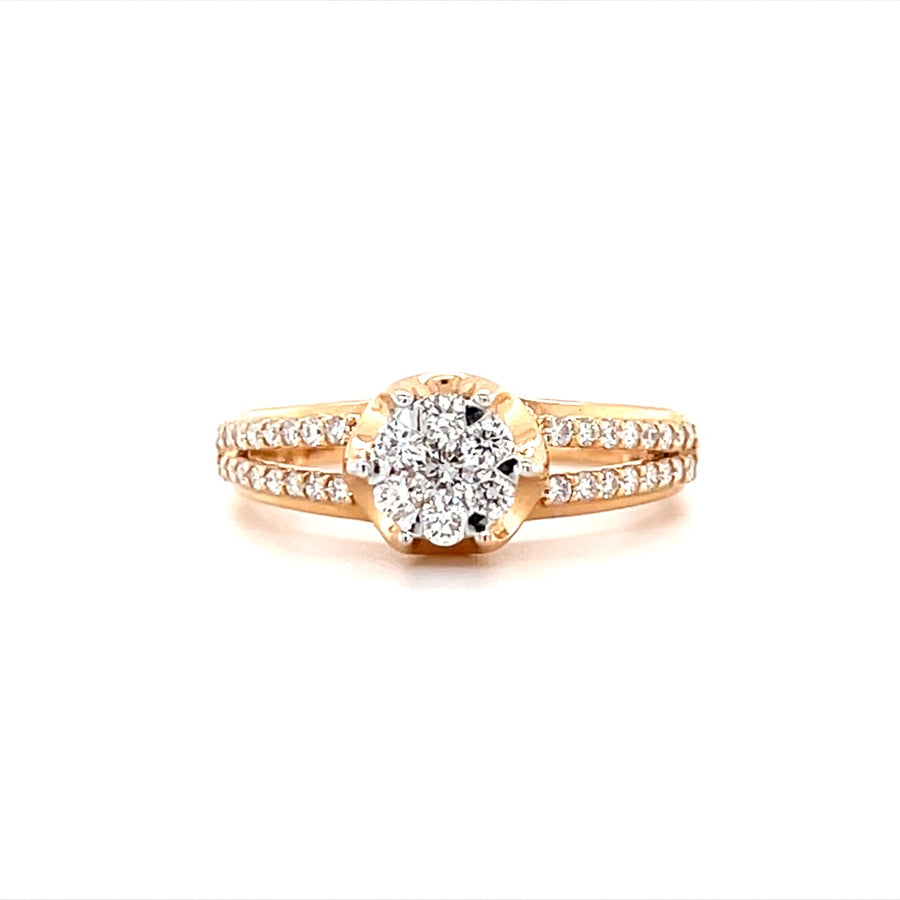 Cluster Diamond Ring