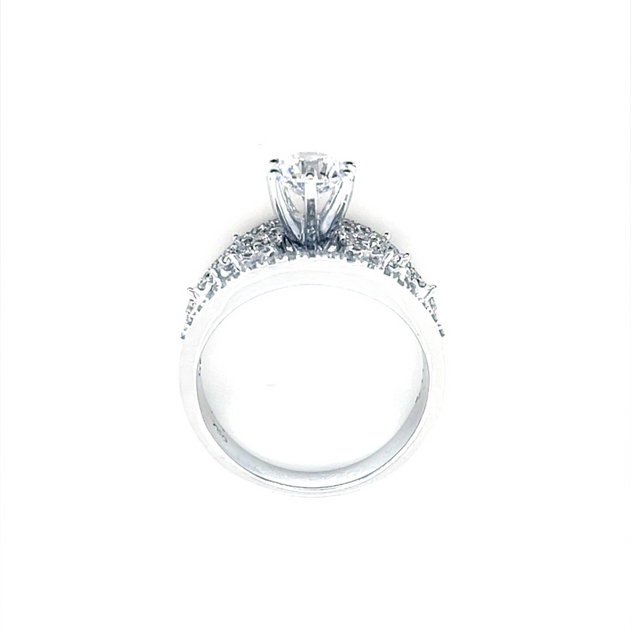 Solitaire Diamond Band