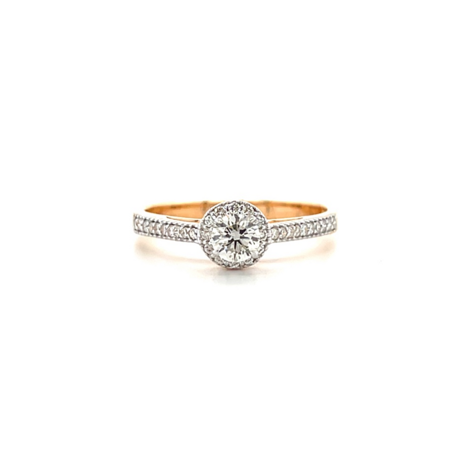 Halo Diamond Ring