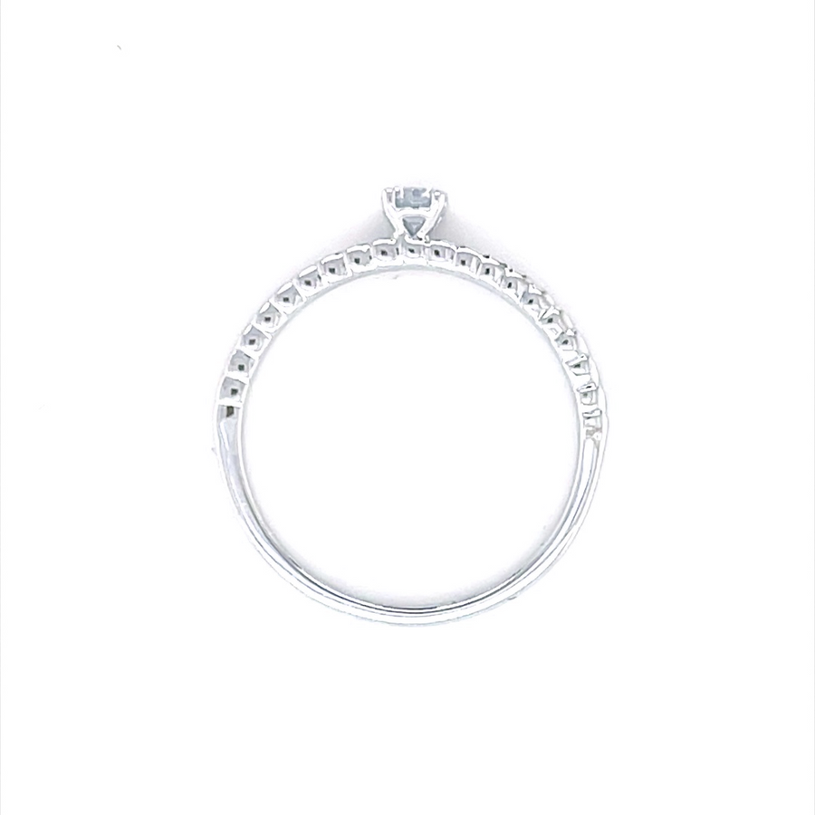 White Gold Diamond Ring