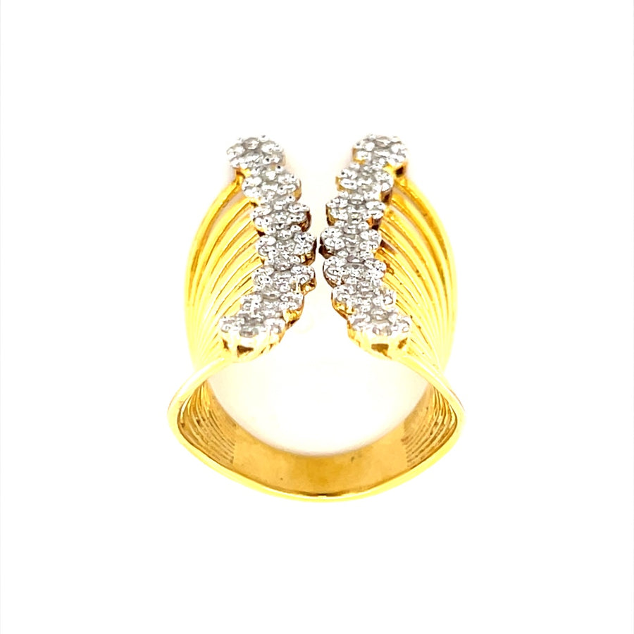 Cluster Diamonds Ring