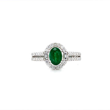 Diamond Emerald Ring