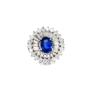 Diamond Sapphire Ring