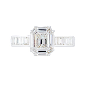 Cluster Set Diamond Ring