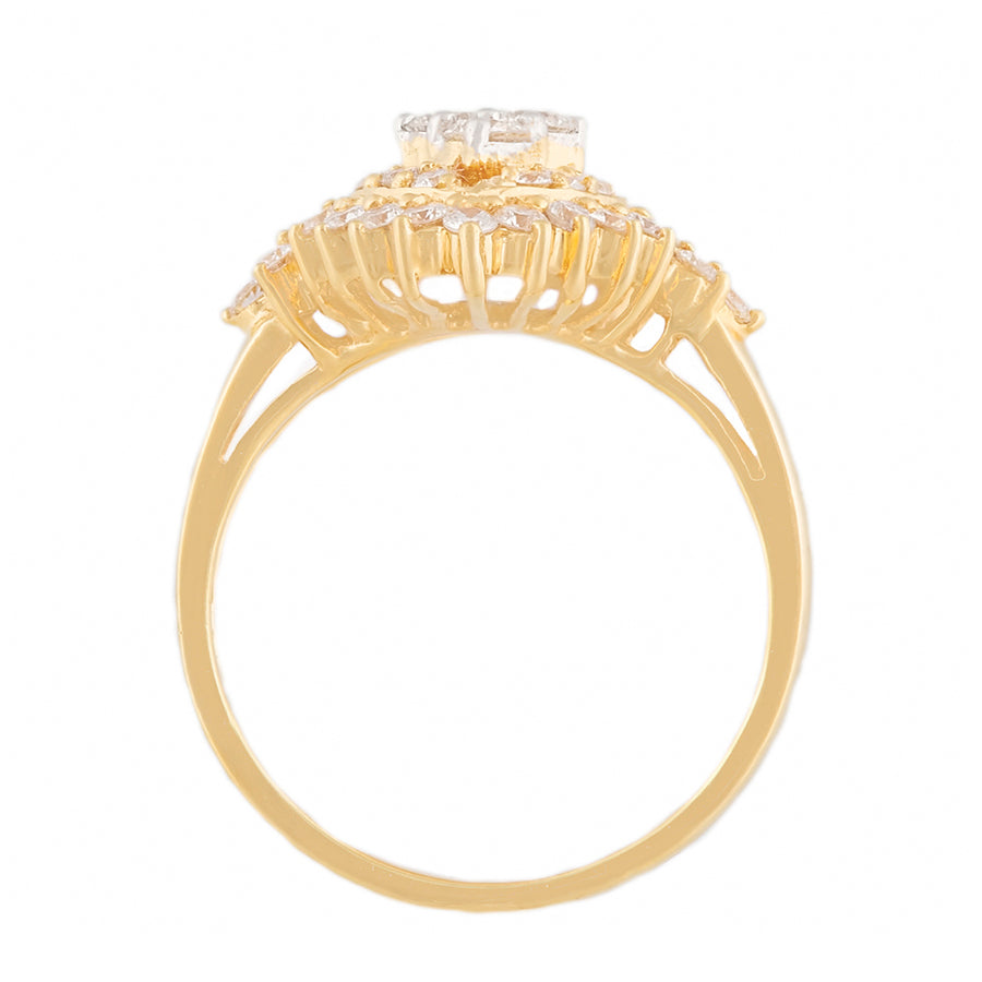 Diamond Ring In Yellow Gold