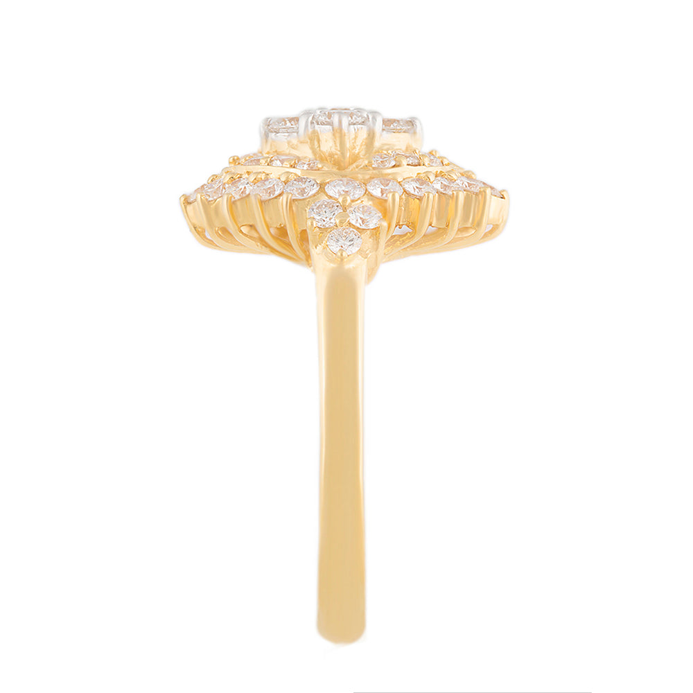 Side View Diamond Ring