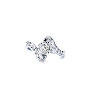 Cluster Diamond Ring