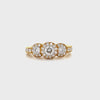 Yellow Gold Diamond Ring 