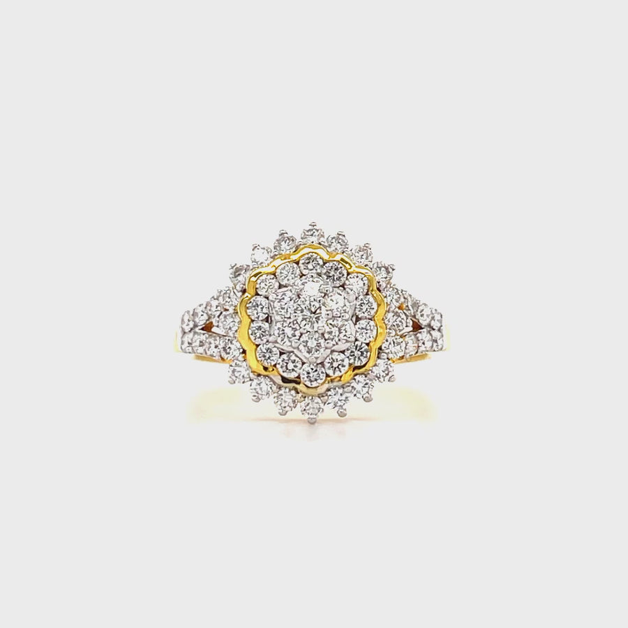 Yellow Gold Diamond Ring