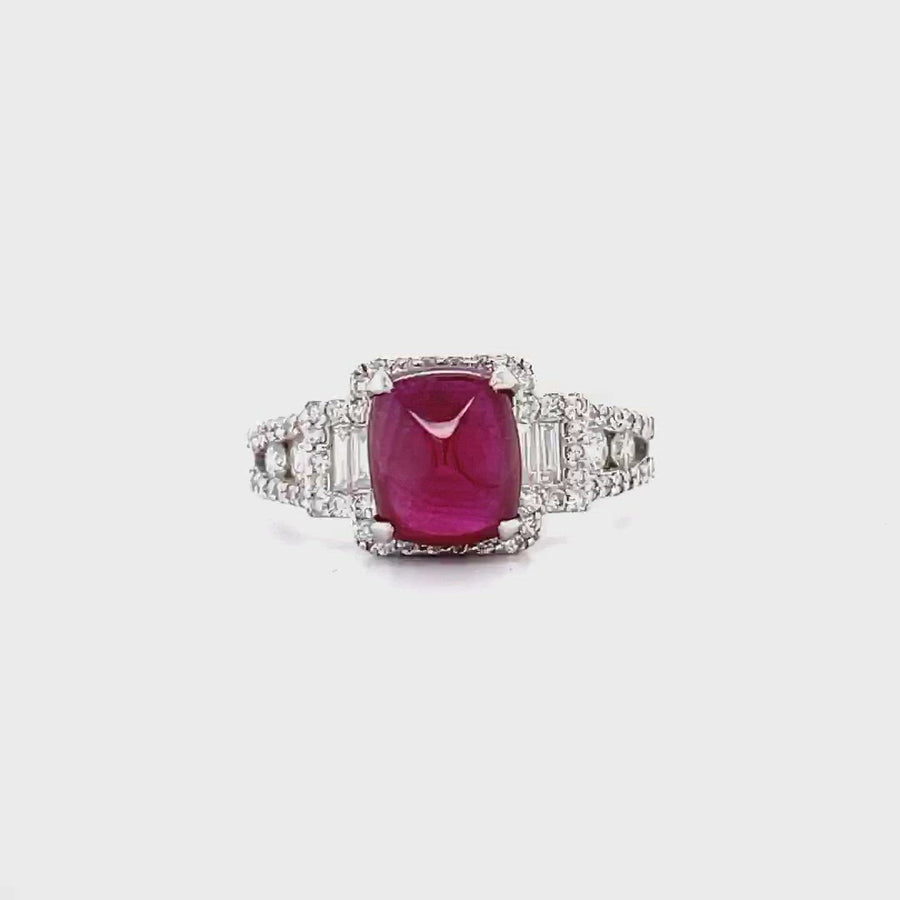Diamond Gemstone Ring