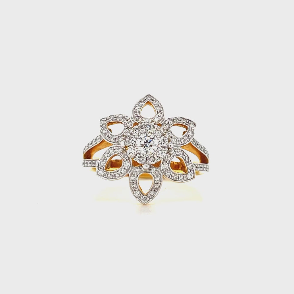 Diamond Ring Floral Design