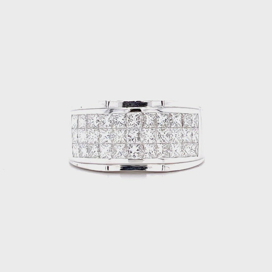 Men's Platinum Diamond Ring