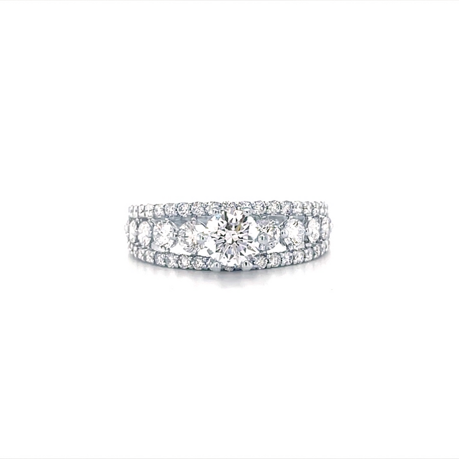 Solitaire Diamond Band