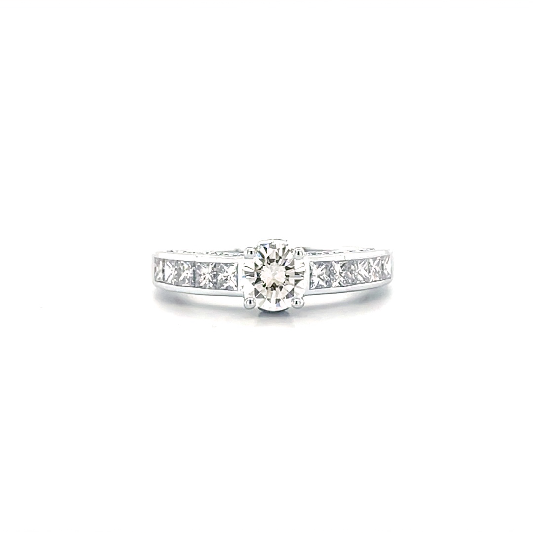 Diamond Engagement Solitaire Ring