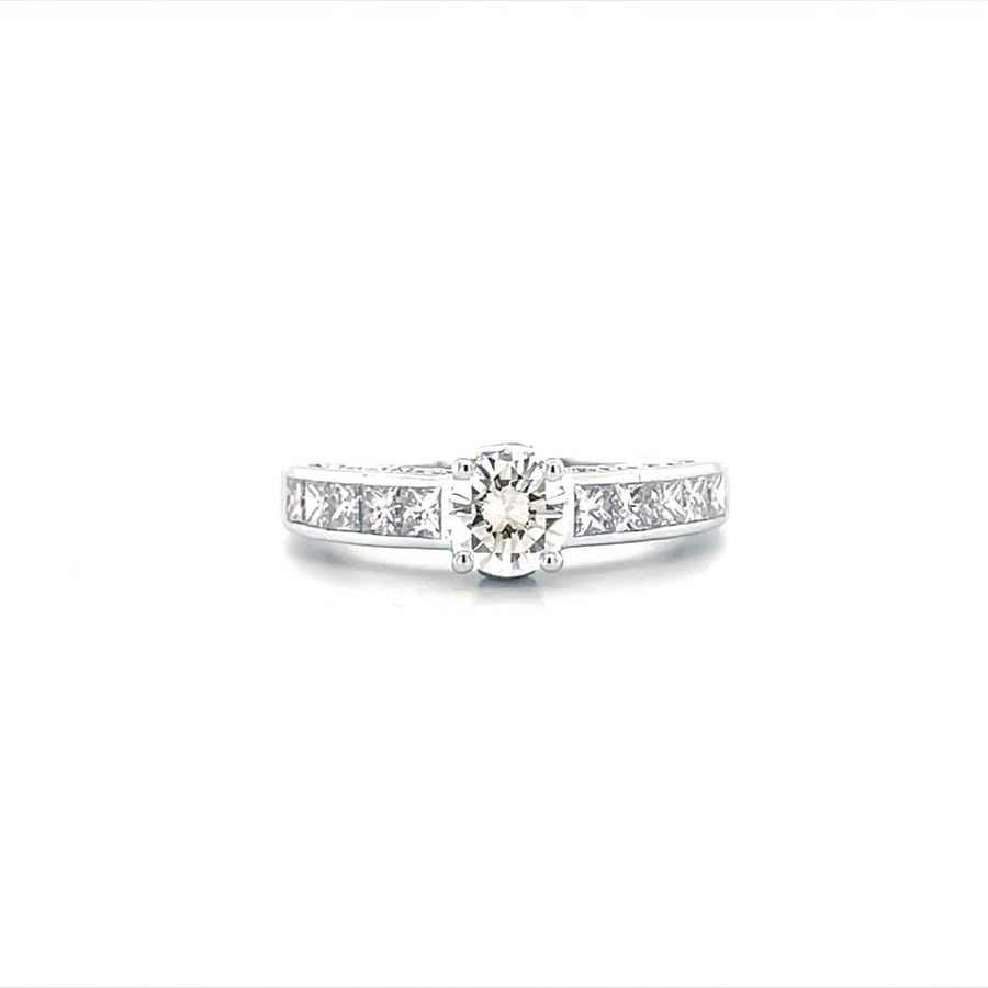 Diamond Engagement Solitaire Ring